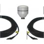 ASE Iridium 9575 ve 9575PTT Bağlantı İstasyonlarına (2x) 12m LMR400, IRI/GPS Pasif Anten ve Montaj Braketi ekleyin
