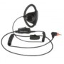 PMLN7159A Auricular estilo D ajustable de Motorola con micrófono en línea/PTT