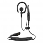 PMLN8337A Auricular único Motorola de 1 cable con gancho para la oreja extraíble