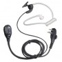 EAM12 Hytera Earpiece with Acoustic Tube and In-line PTT (Black)