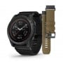 Garmin tactix 7 - Pro Edition smartwatch with black and coyote tan nylon band