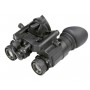AGM NVG-50 NL1I - Dual Tube Night Vision Goggle/Binocular, Gen 2+ P43-Green Phosphor Level 1
