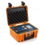 B&W outdoor cases type 3000 for DJ Mavic Air 2 / Air 2S Orange