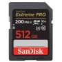 Minniskort SANDISK EXTREME PRO SDXC 512GB 200/140 MB/s UHS-I U3 (SDSDXXD-512G-GN4IN)