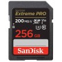 بطاقة الذاكرة SANDISK EXTREME PRO SDXC 256GB 200/140 ميجابايت / ثانية UHS-I U3 (SDSDXXD-256G-GN4IN)