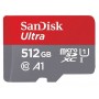 Tarjeta de memoria SanDisk Ultra Android microSDXC 512GB 120MB/s A1 Cl.10 UHS-I (SDSQUA4-512G-GN6MA)