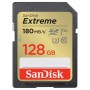 Tarjeta de memoria SANDISK EXTREME SDXC 128 GB 180/90 MB/s UHS-I U3 (SDSDXVA-128G-GNCIN)