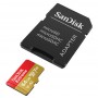 Minniskort SANDISK EXTREME microSDXC 64 GB 170/80 MB/s UHS-I U3 ActionCam (SDSQXAH-064G-GN6AA)