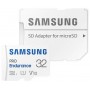 Minniskort Samsung Pro Endurance 32GB + millistykki (MB-MJ32KA/EU)