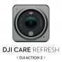 Codice d'azione 2 del piano DJI Care Refresh